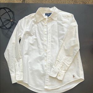 Ralph Lauren White Boy’s Shirt